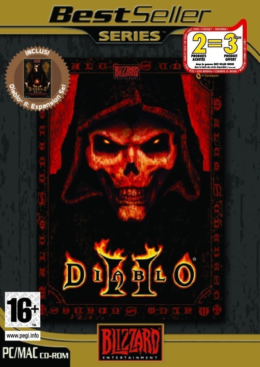 Produktbild Blizzard BestSeller: Diablo 2 Gold (incl. Add-On) (PC) (F) (PC)