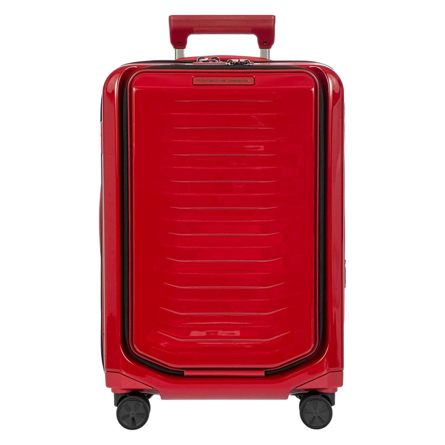 Porsche Design, Koffer, Roadster - Hc Trolley 4W Business, Rot, (45 l)