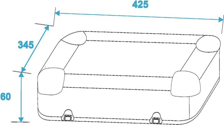Produktbild Omnitronic CD-Case ALU Digital-Booking Case (L x B x H) 380 x 425 x 17