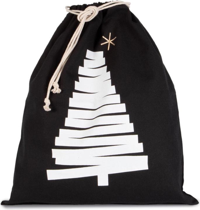 Image du produit Kimood Sac à accessoire motif sapin coton