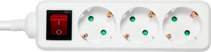 Produktbild Deltaco GT-0351 power extension 3 AC outlet(s) Indoor White