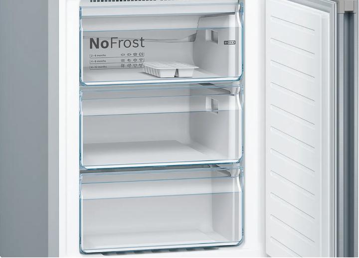 Produktbild Bosch Hausgeräte Serie 4 KGN39VIEB Kühl-Gefrierkombination Freistehend 368 l E Edelstahl (368 l)