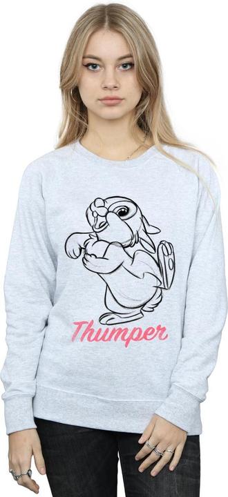 Image du produit Disney - Sweat BAMBI THUMPER LINE DRAWING - Femme (XXL)