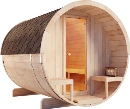 FinnTherm Sauna en tonneau Carrie