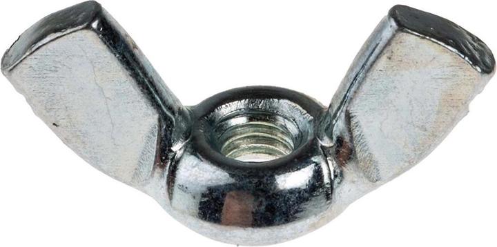 Actual product image RS PRO Wing nuts steel M4 (M4)