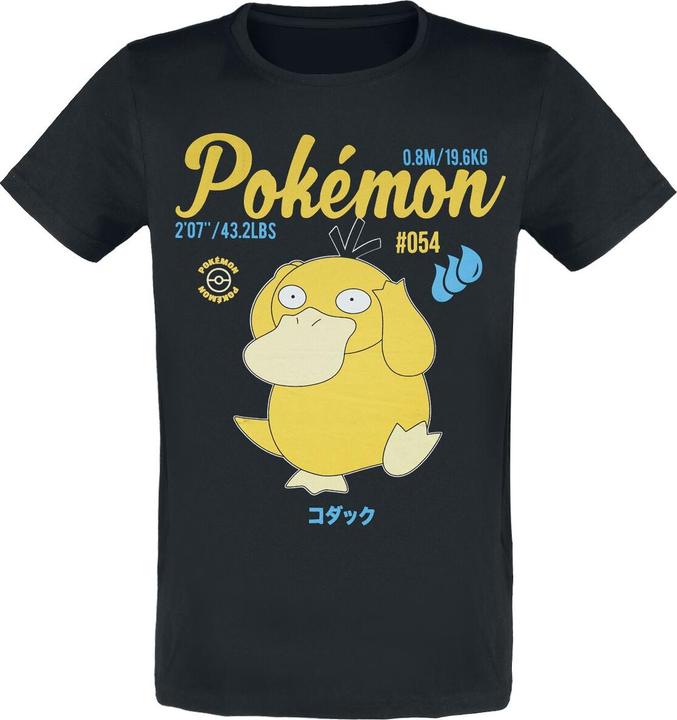 Image du produit Difuzed T-shirt Pokemon Psyduck Vintage (M) (M)
