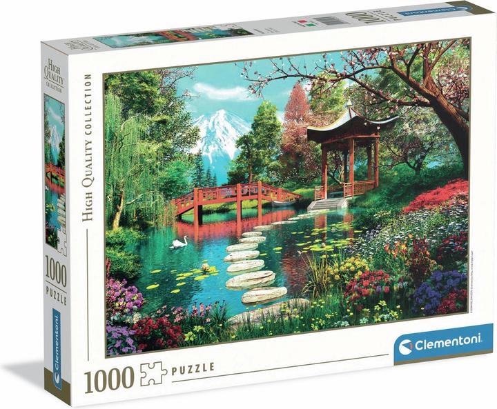 Actual product image Clementoni Puzzle Gardens of Fuji 1000 pieces (1000 pieces)