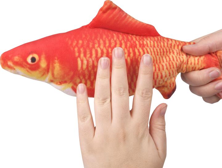 Produktbild Flamingo Cat toy, Flounder electric fish, orange - (540058517707)