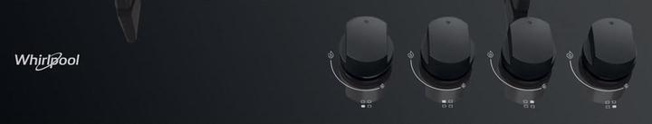 Actual product image Whirlpool AKT 616/NB Cooktop Integrated Gas Cooktop 4 Zone(s)