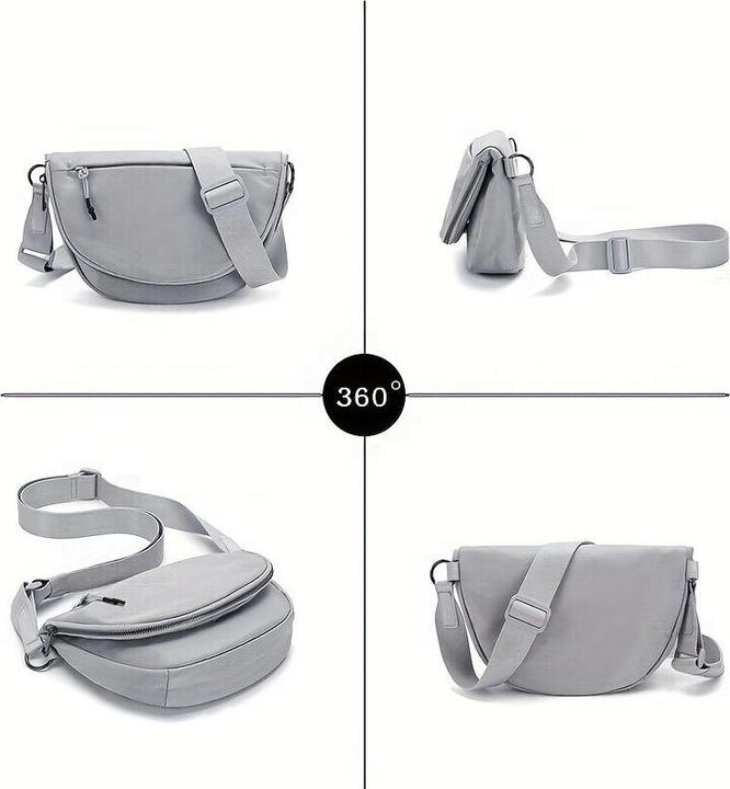 Immagine prodotto Only-Bags.Store Borsa a tracolla, borsa a spalla alla moda con tracolla regolabile, multifunzionale, di grande