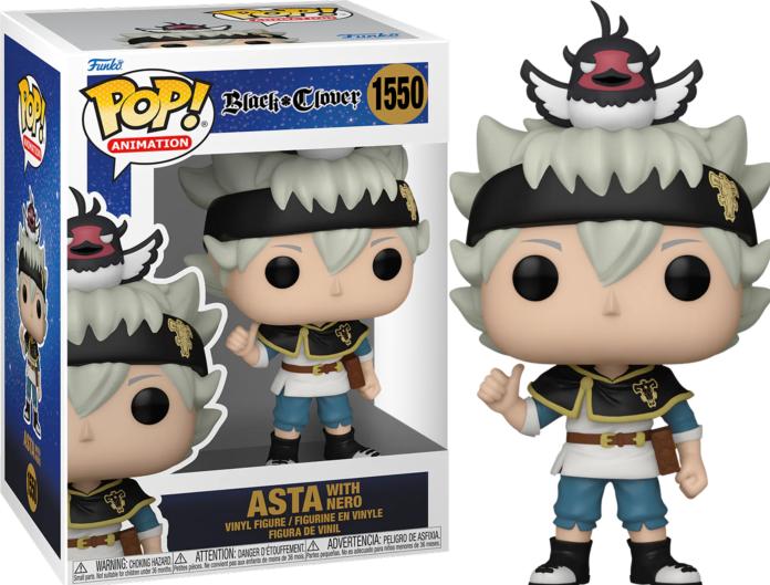 Produktbild Funko Black Clover POP! Animation Vinyl Figur Asta w/Nero 9 cm