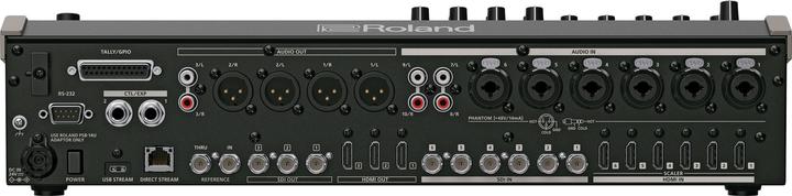 Produktbild Roland 8 Kanal HD-SDI/HDMI AV Mischer mit USB-C und Netzwerk Streaming (Studio- und Livemixer)