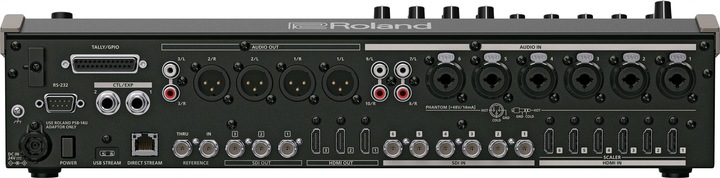 Produktbild Roland 8 Kanal HD-SDI/HDMI AV Mischer mit USB-C und Netzwerk Streaming