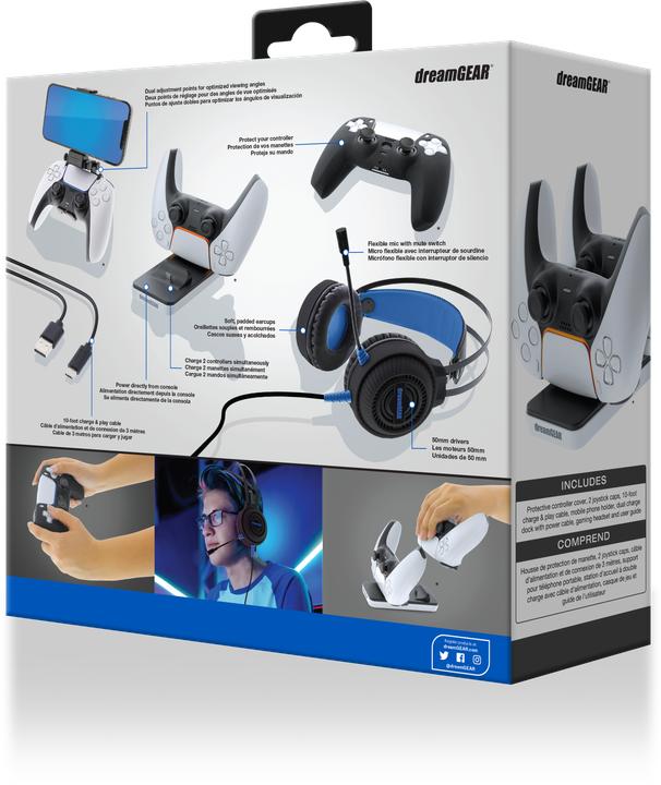 Actual product image dreamGear Gamer'S Kit For Playstation 5, Black (PS5)