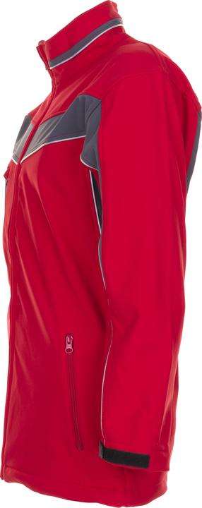 Actual product image Planam Plaline work jacket softshell jacket red slate size S (S)