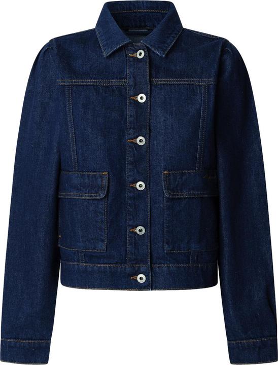 Actual product image Pepe Jeans Blu Cotton Women Jacket (M)