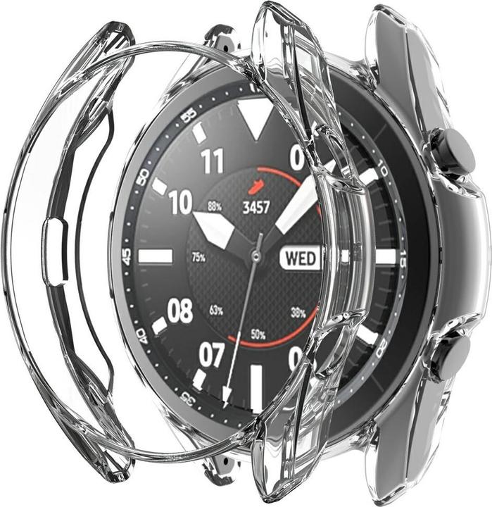 Actual product image Cover-Discount Galaxy Watch 3 41mm - Rubber Protection Case transparent