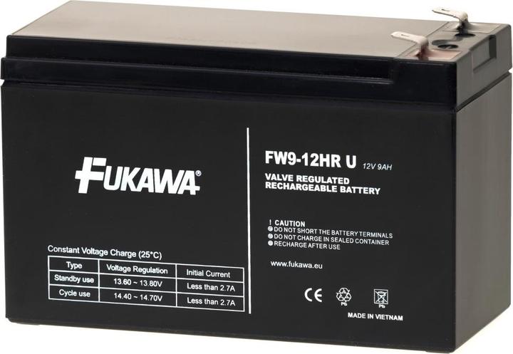 Actual product image Fiamm Battery FUKAWA FW 9-12 HRU (12V 9Ah)
