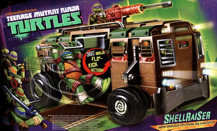 Actual product image Playmates Vehicle Shellraiser 34 cm