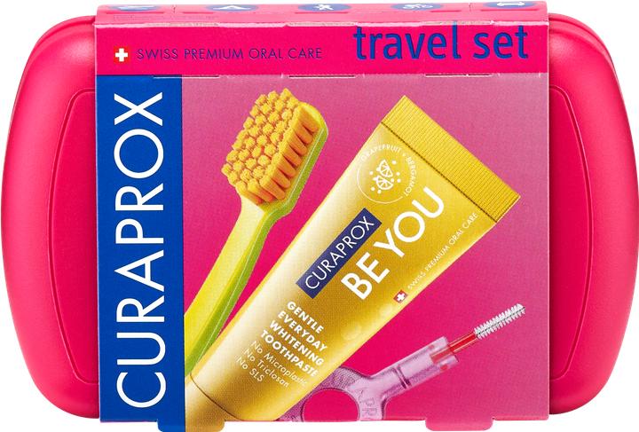 Produktbild Curaprox Travel Set Rot