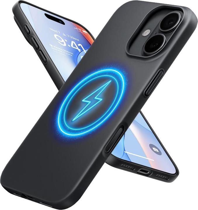 Torras - OriginFit-Mag Series - iPhone 17 - Black (Apple iPhone 17)