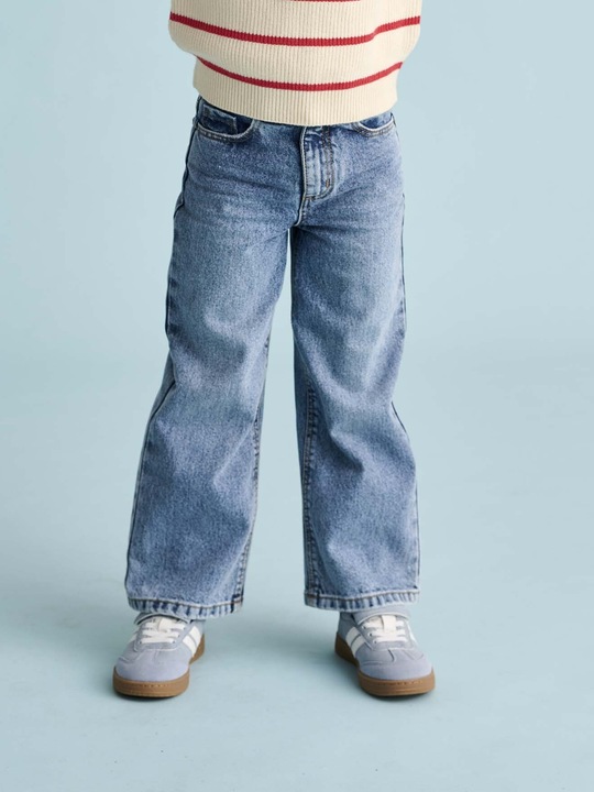 Image du produit Vertbaudet Weite Mädchen Jeans, Hüftweite REGULAR (98)