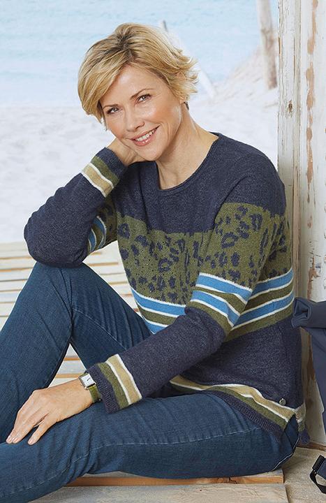 Produktbild Hajo Damen Jacquard-Pullover (36)
