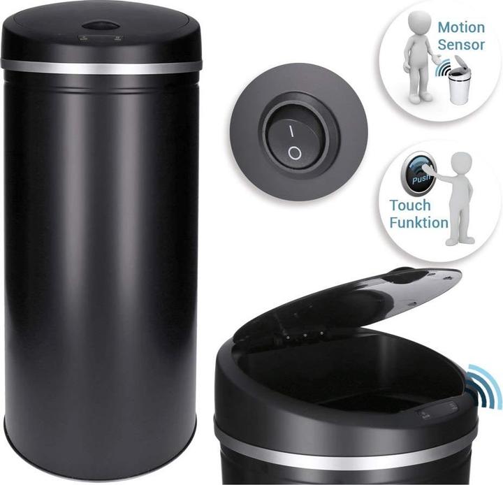 Produktbild Talk-Point Mülleimer mit Sensor (40 L) (40 l)