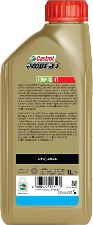Image du produit Castrol Puissance 1 (1 l, SAE 10W-40)