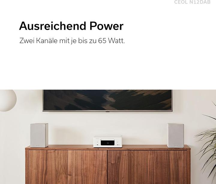 Image du produit Denon CEOL N12 DAB (Multiroom, Spotify Connect, Lecteur de CD, 2x 65 W)