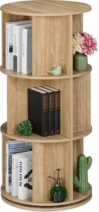 Produktbild Relaxdays Bücherregal (Ø 50 x 104 cm)