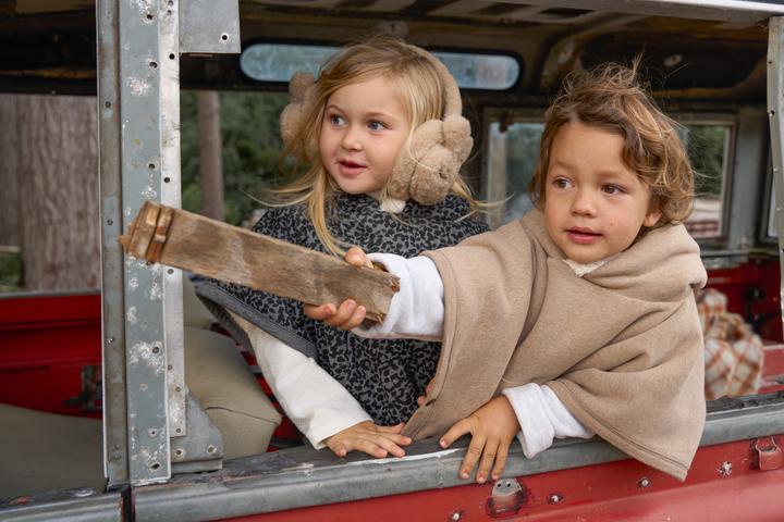 Immagine prodotto Cloby Teddy Poncho Marrone