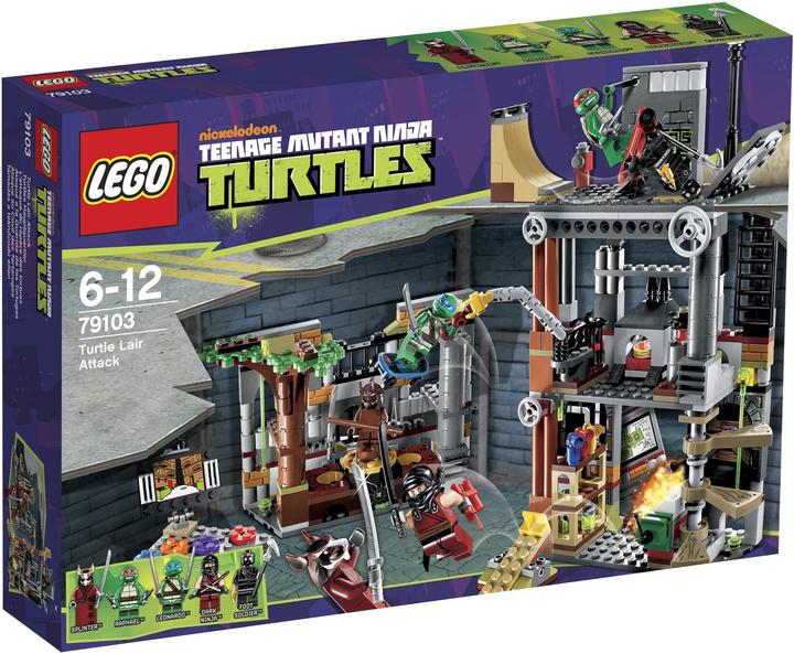 Produktbild LEGO Turtles Hauptquartier (79103)