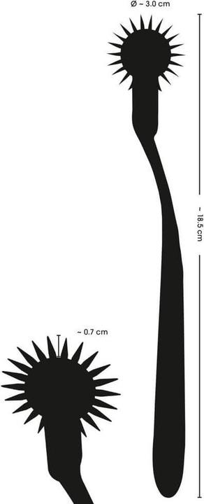 Produktbild Fetish Collection Silver Single Pinwheel