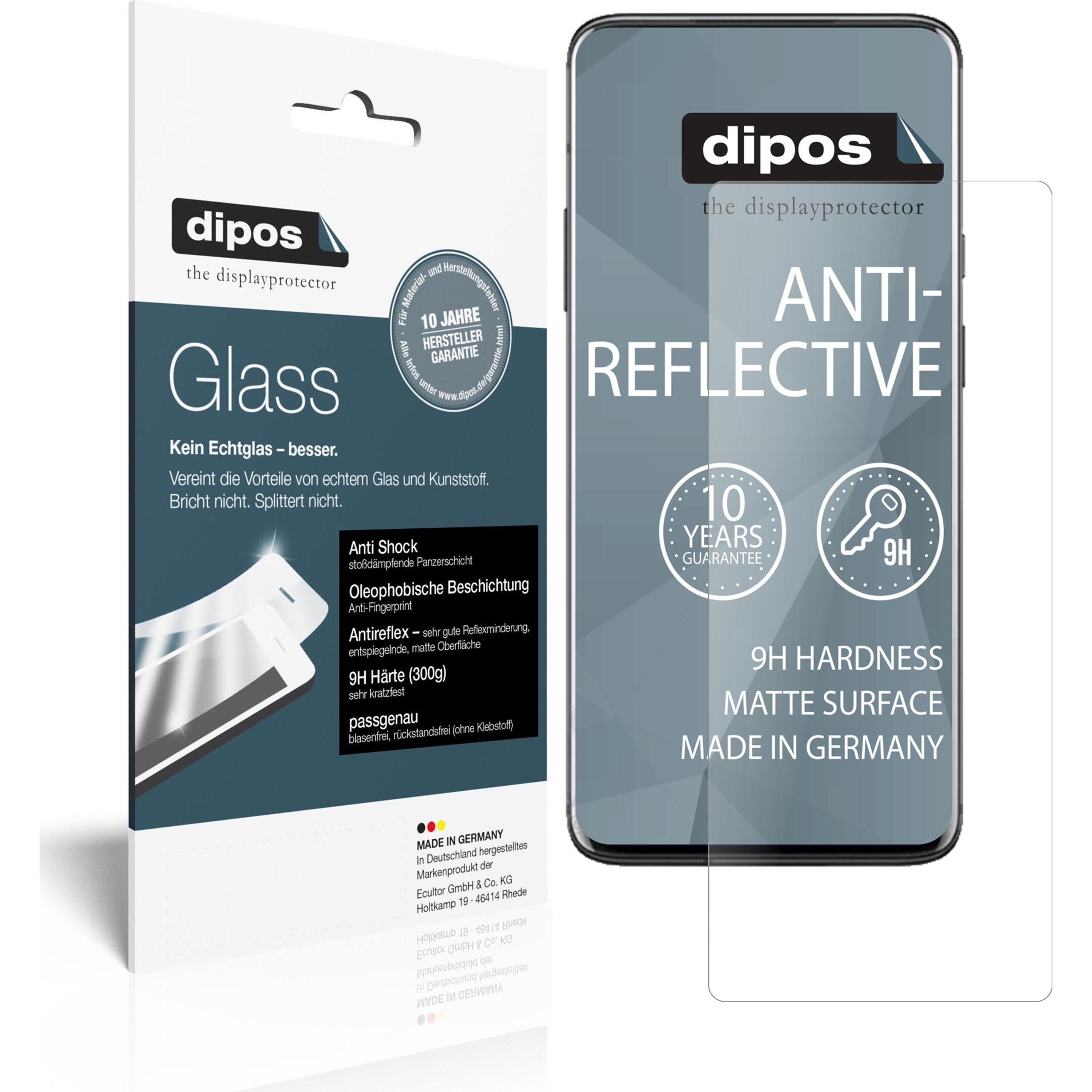 Dipos Displayschutz Anti-Shock (2 Stück, OnePlus 7T Pro), Smartphone Schutzfolie, Transparent