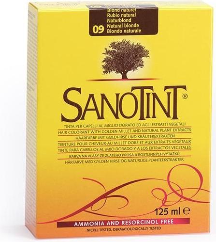 Actual product image Sanotint Hair colour 09 natural blonde (Natural blonde)