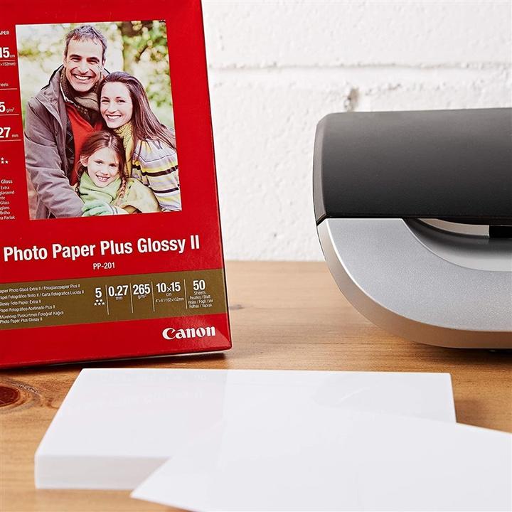 Actual product image Canon PP-201 Plus II (260 g/m², 10 x 15 cm, 50 x)