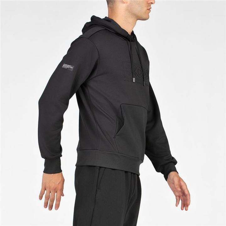 Produktbild +8000 Herren Sweater mit Kapuze Esnou Schwarz (L)
