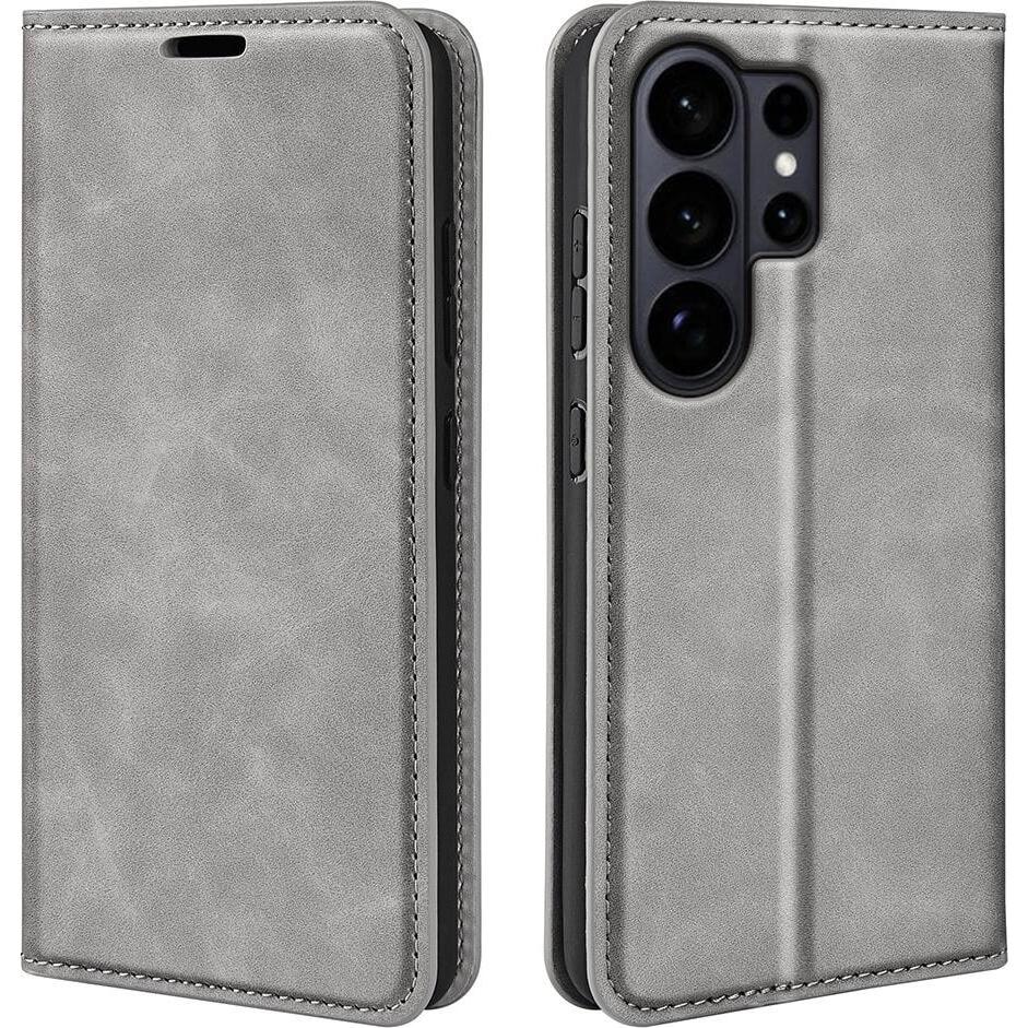 Cover-Discount Galaxy S26 Ultra - Stand Flip Case Hülle (Samsung Galaxy S26 Ultra), Cover smartphone, Grigio