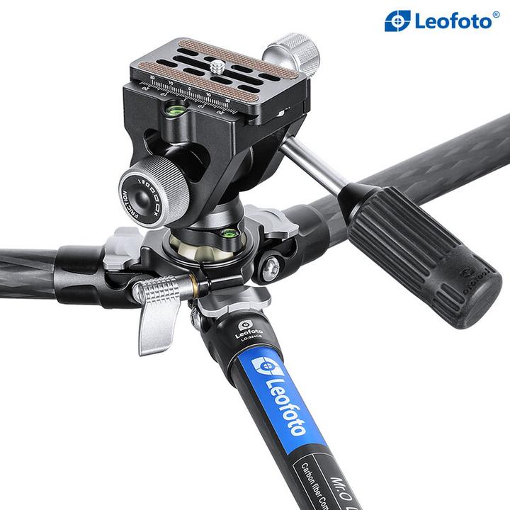 Image du produit Leofoto LO-223CS+SW-02 CNC tripod, Hard anodize (Carbone, Métal)