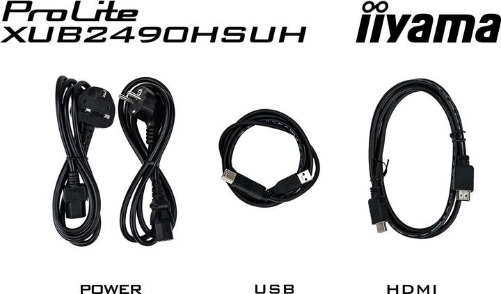 Image du produit iiyama Moniteur XUB2490HSUH-B1 (1920 x 1080 pixels, 23.80")