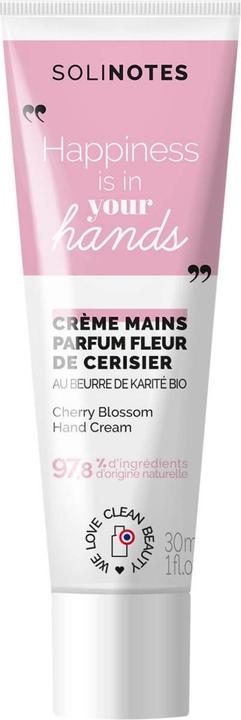 Produktbild Solinotes Crème Mains Fleur Cerisier (30 ml)