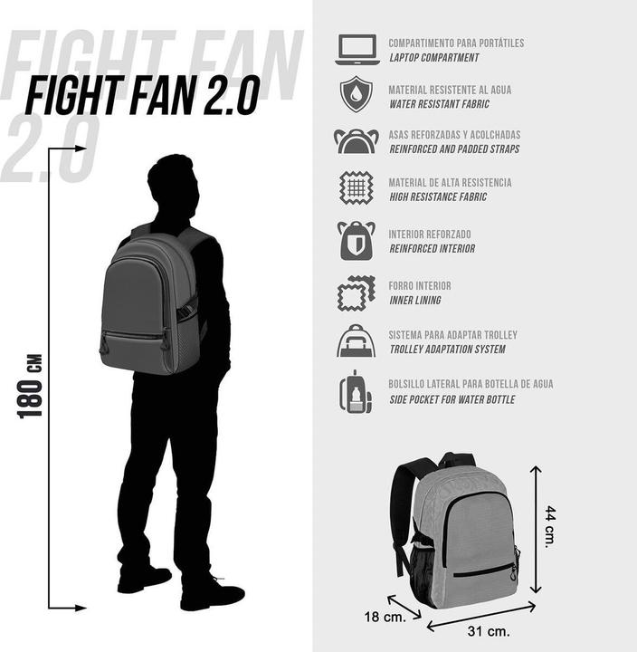 Produktbild Karactermania FAN Fight Backpack 2.2 Comic (24 l)