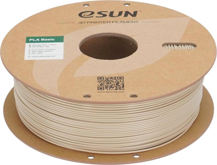 Produktbild eSUN PLA Basic Knochen Weiss Filament 1.75mm 1Kg (PLA, 1.75 mm, 1000 g, Weiss)