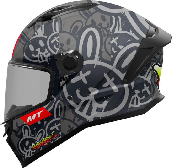 MT STINGER 2 RAM Integralhelm (XL)