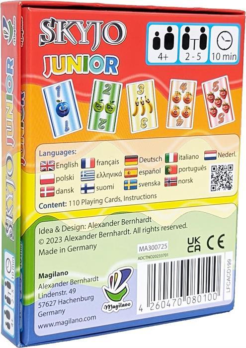 Actual product image Skyjo Junior (French, English, German, Italian, Spanish)