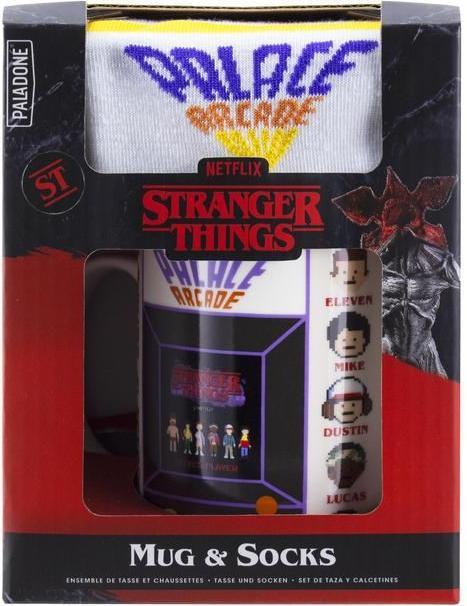Productafbeelding Paladone Products Stranger Things mok en sokken (300 ml, 1 x)
