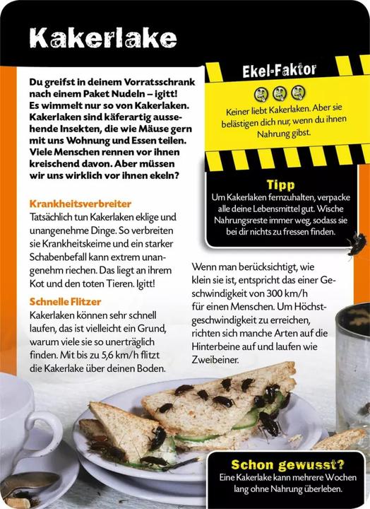 Immagine prodotto Die 100 ekligsten Dinge der Welt (Tedesco, Anna Claybourne, 2020)