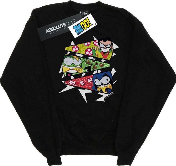 Produktbild Teen Titans Go Pizza Slice Sweatshirt Mädchen (128)