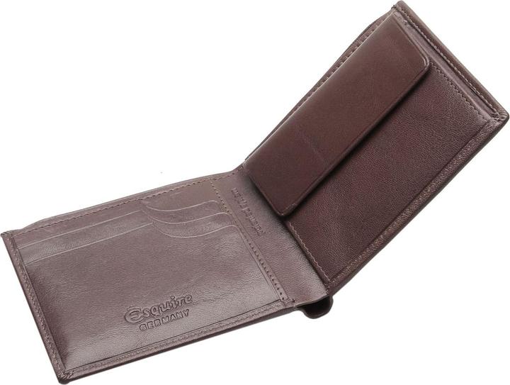 Immagine prodotto Esquire Portafoglio Toscana in pelle con protezione RFID 12 cm